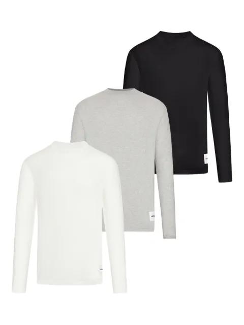 long-sleeve T-shirt (set of three) by JIL SANDER