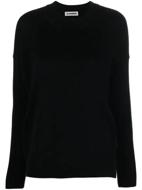 long-sleeve cashmere jumper by JIL SANDER