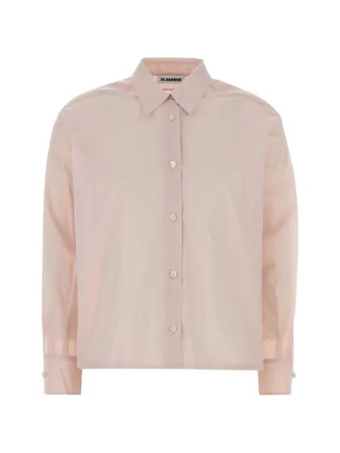 long-sleeve cotton shirt by JIL SANDER