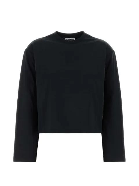 long-sleeve cropped T-shirt by JIL SANDER