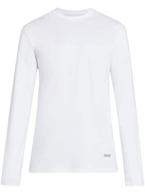 long-sleeved cotton T-shirt by JIL SANDER