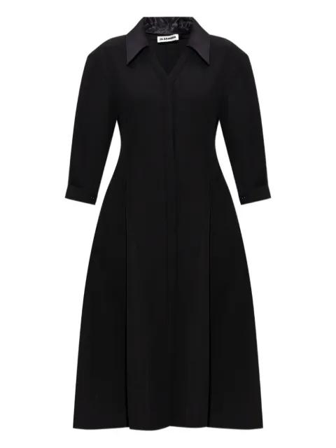 long-sleeves midi dress by JIL SANDER