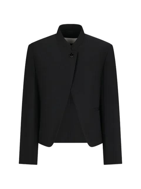 mandarin-collar wool jacket by JIL SANDER