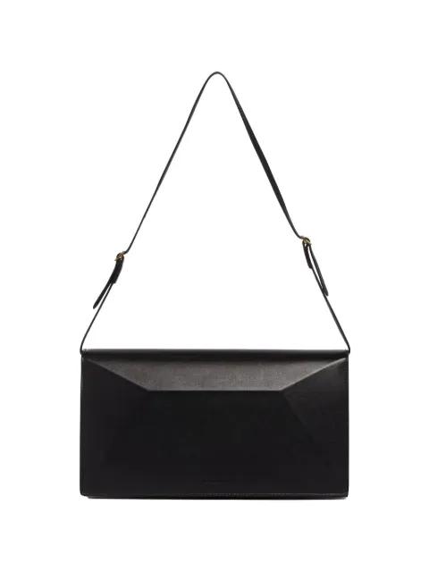 medium File geometric panelled shoulder bag by JIL SANDER