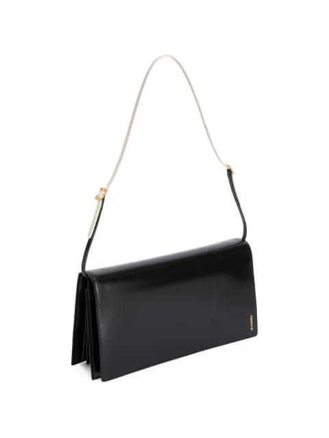 medium File leather shoulder bag by JIL SANDER