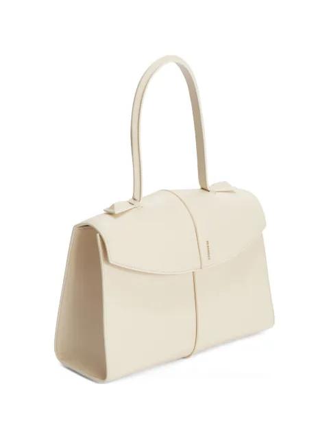 medium Linea leather tote bag by JIL SANDER