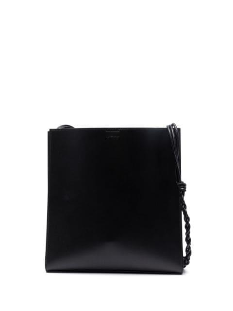medium Tangle leather shoulder bag by JIL SANDER