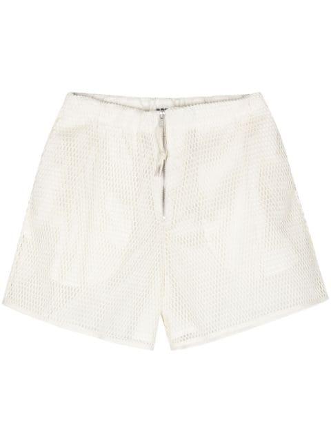 mesh cotton shorts by JIL SANDER