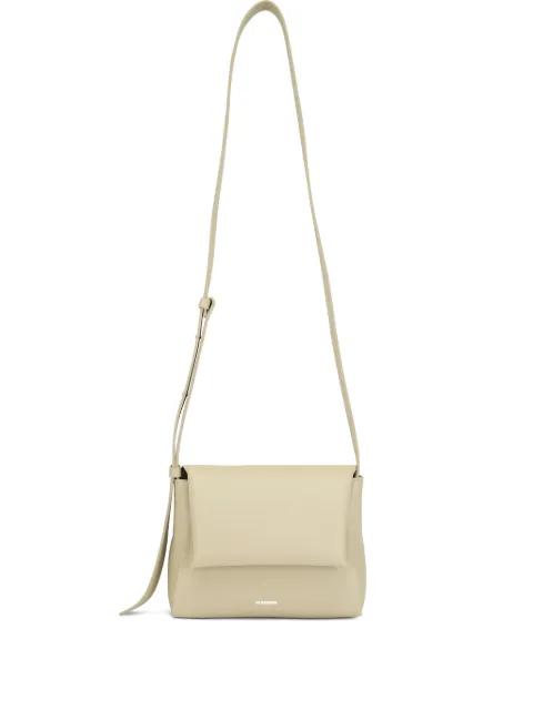 mini flap-detail shoulder bag by JIL SANDER