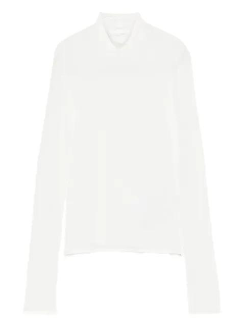 mock-neck long-sleeve top by JIL SANDER