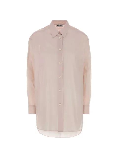 muslin button-up shirt by JIL SANDER