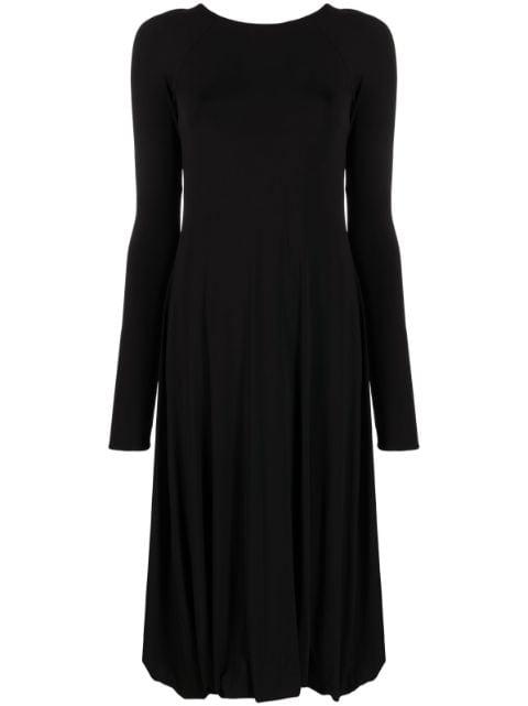 open-back midi dress by JIL SANDER