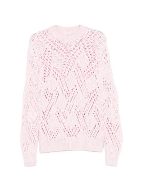 open-knit sweater by JIL SANDER