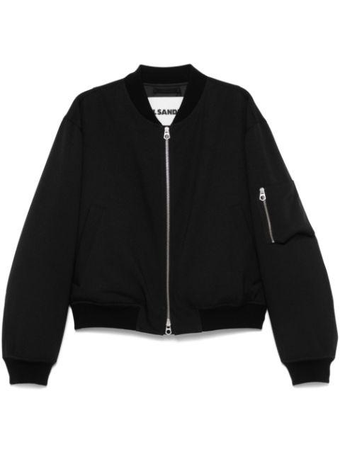 padded bomber jacket by JIL SANDER