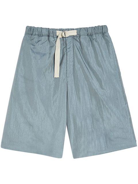 padded shorts by JIL SANDER