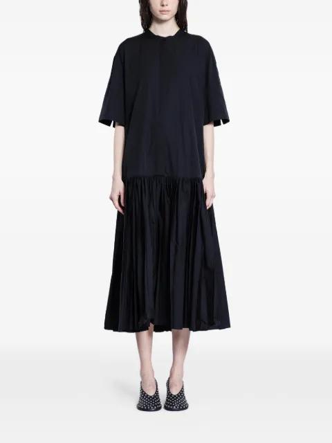panelled midi dress by JIL SANDER