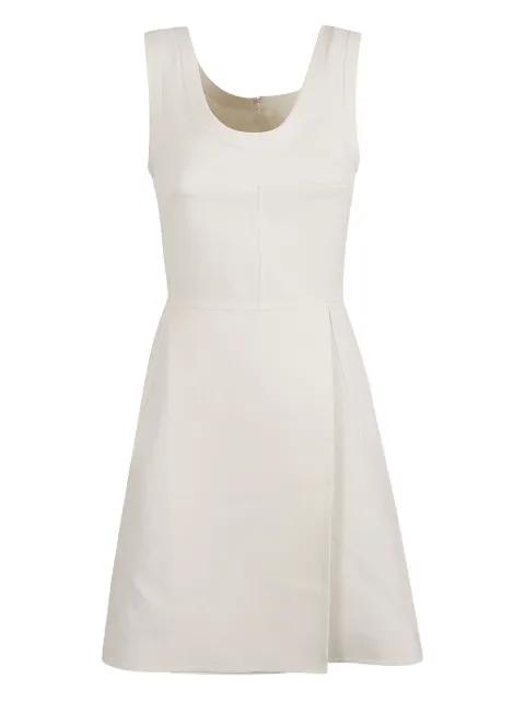 panelled sleeveless mini dress by JIL SANDER