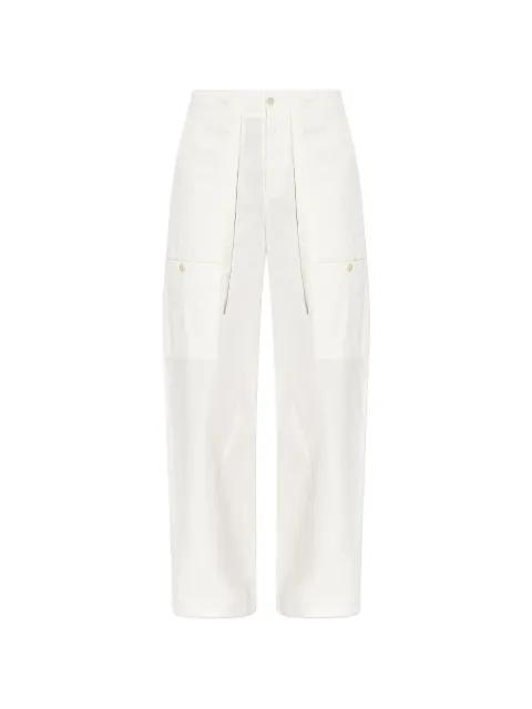 patch-pocket trousers by JIL SANDER