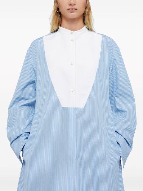 plastron poplin shirtdress by JIL SANDER