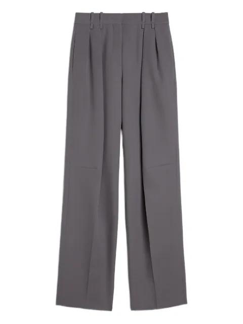 pleated belt-loops trousers by JIL SANDER