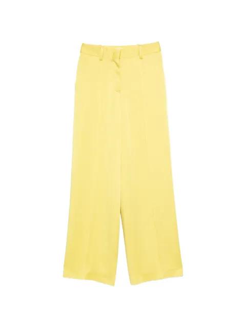pleated concealed-fastening trousers by JIL SANDER