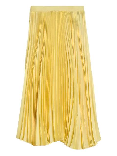 pleated midi skirt by JIL SANDER
