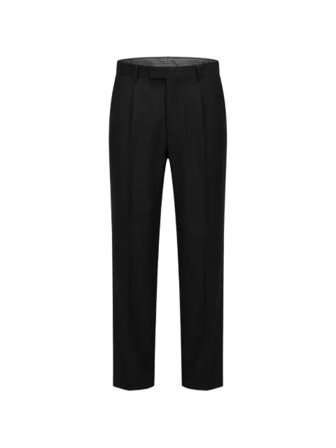 pleated pressed-crease trousers by JIL SANDER
