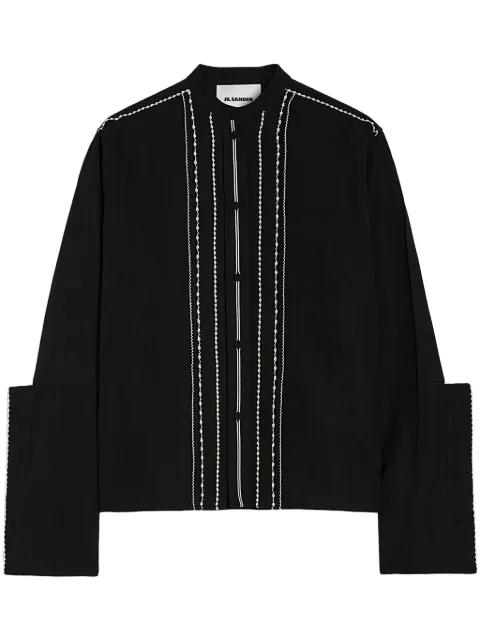 pleated shirt by JIL SANDER