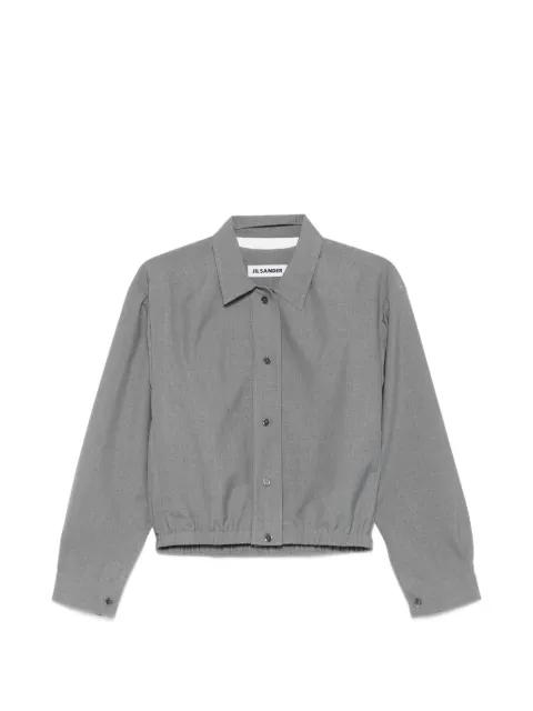 pointed-collar bomber jacket by JIL SANDER