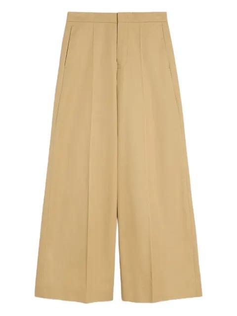 pressed-crease trousers by JIL SANDER