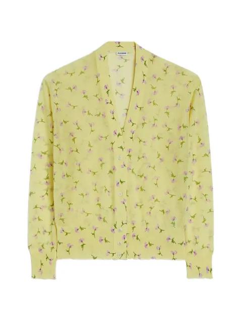 printed cardigan by JIL SANDER