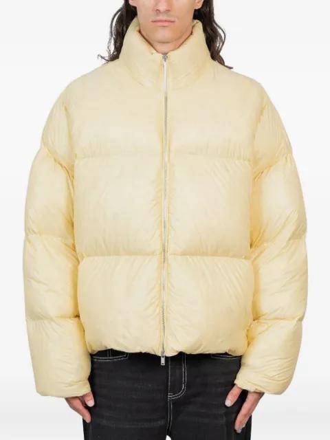 quilted puffer coat by JIL SANDER