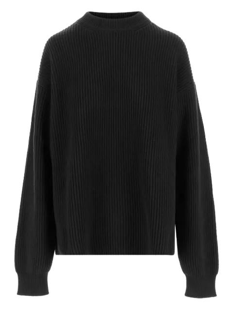 ribbed crewneck sweater by JIL SANDER