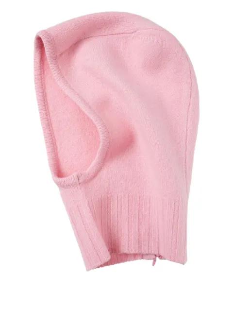 ribbed-detail balaclava by JIL SANDER ribbed-detail balaclava by JIL SANDER