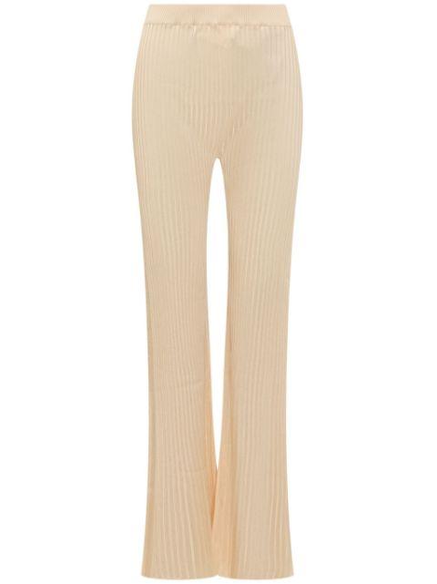 ribbed-knit trousers by JIL SANDER