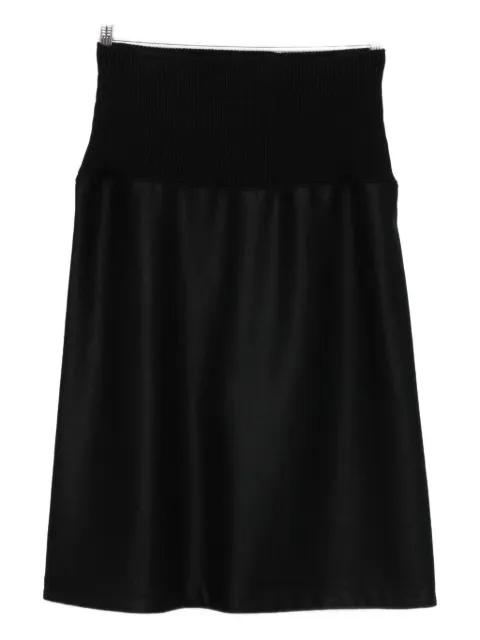 ribbed midi skirt by JIL SANDER