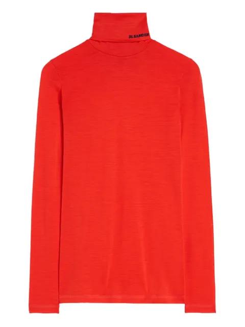 roll neck T-shirt by JIL SANDER