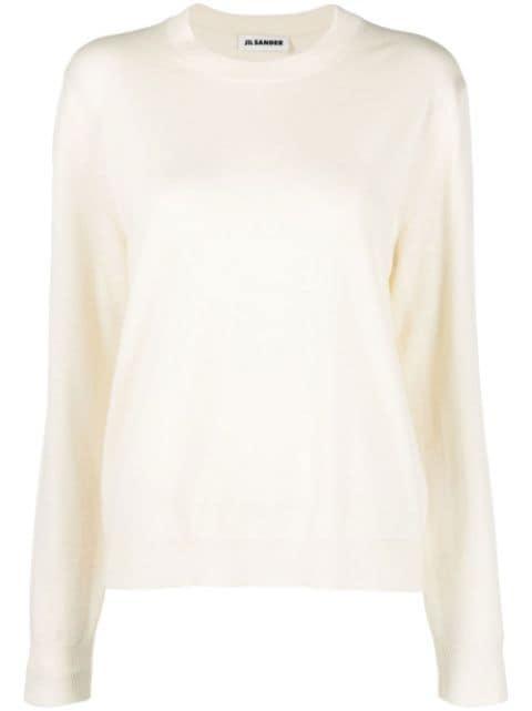 roll neck virgin wool jumper by JIL SANDER
