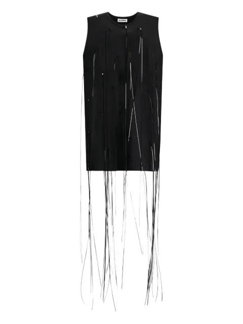 round-neck mini dress by JIL SANDER