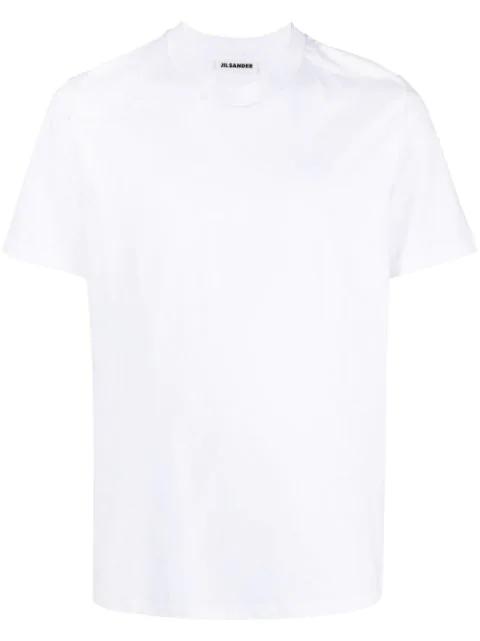 round-neck short-sleeve T-shirt by JIL SANDER