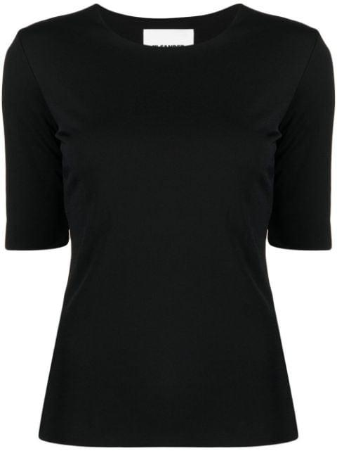 round neck short-sleeved T-shirt by JIL SANDER