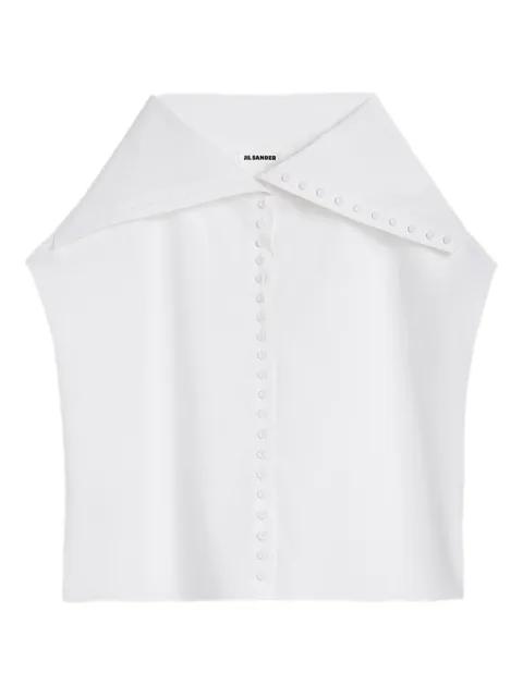 sailor-collar shirt by JIL SANDER