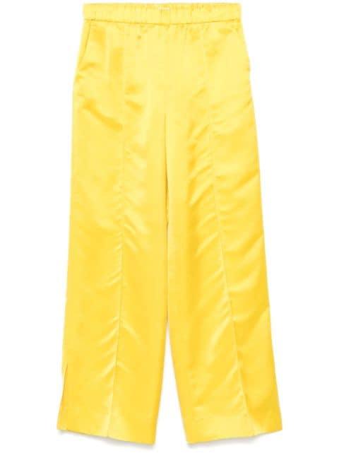 satin trousers by JIL SANDER