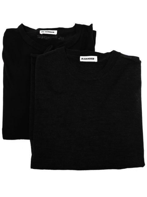 + seamless knit T-shirt by JIL SANDER