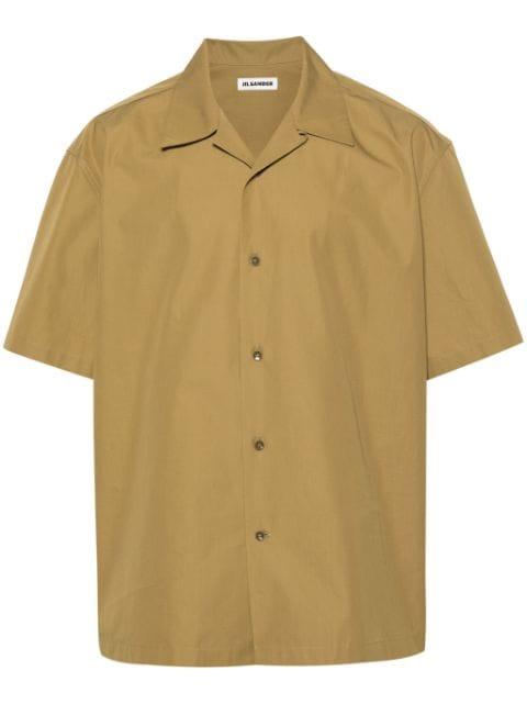 short-sleeve cotton shirt by JIL SANDER