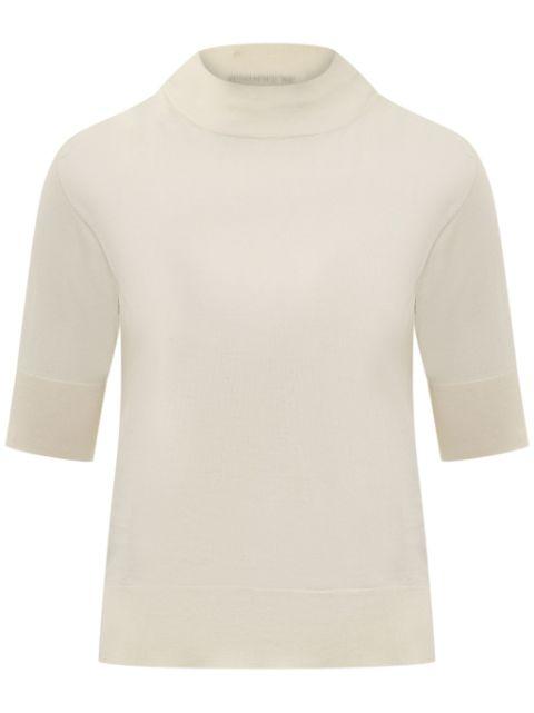 shot-sleeve T-shirt by JIL SANDER