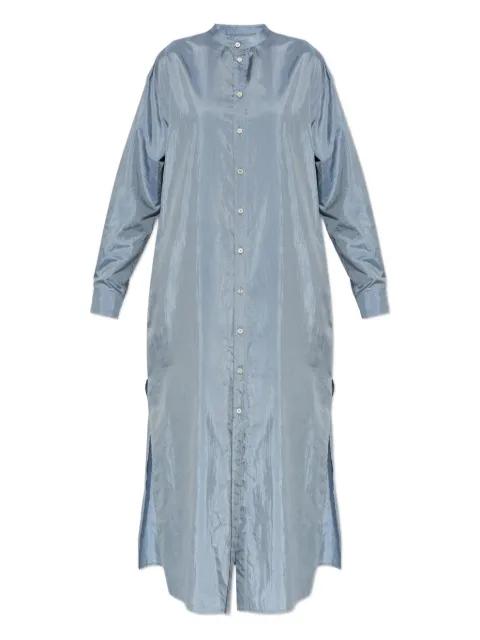 side-slit shirt dress by JIL SANDER