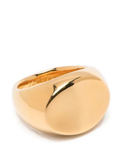 signet ring by JIL SANDER