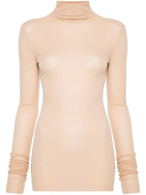 silk T-shirt by JIL SANDER