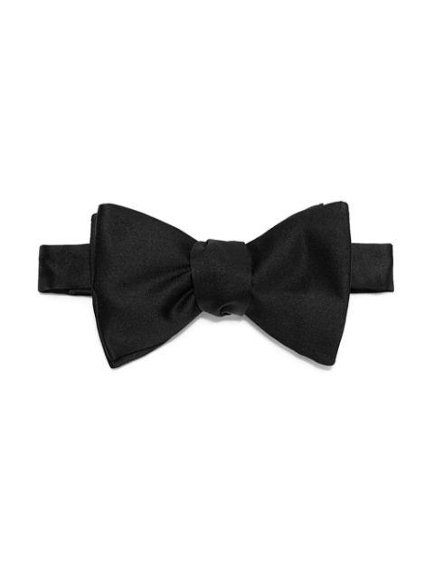 silk bow tie by JIL SANDER